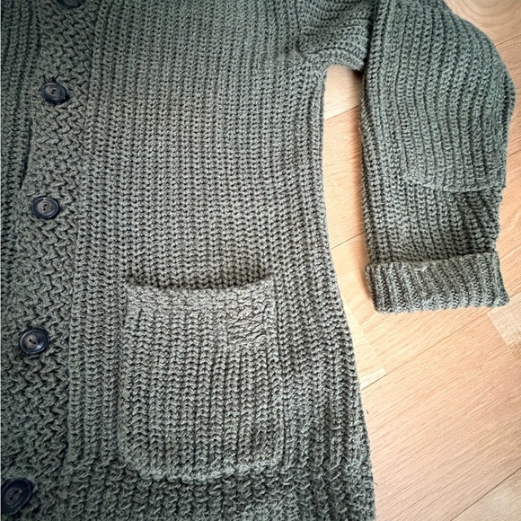 Distressed Linen-Cotton Shawl Cardigan
Polo Ralph Lauren Men’s M VGC Olive Gr - Picture 6 of 13